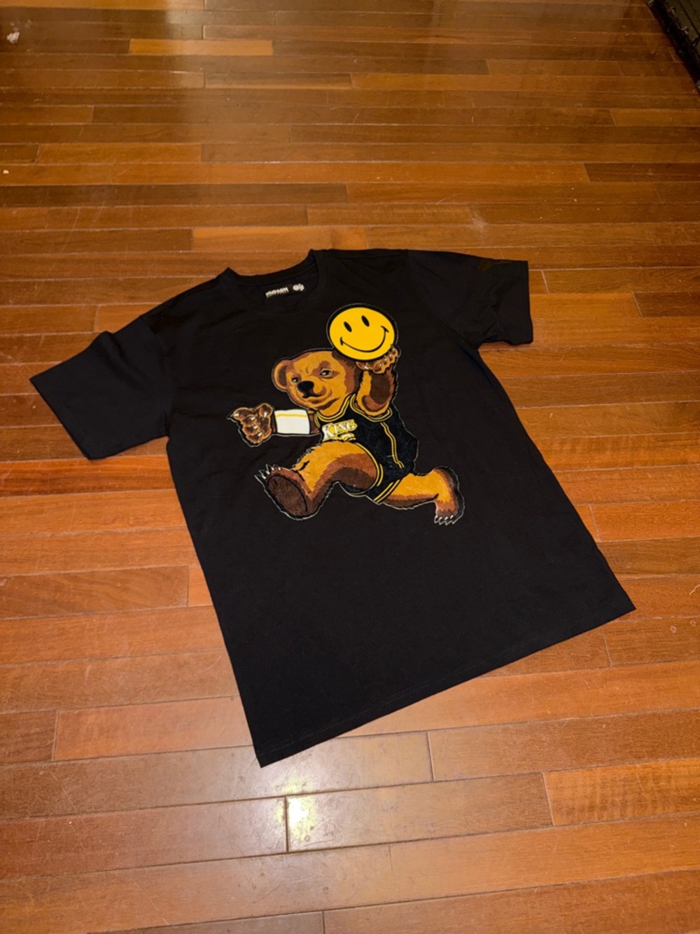 Hudson Jeans Black Bear Graphic Tee